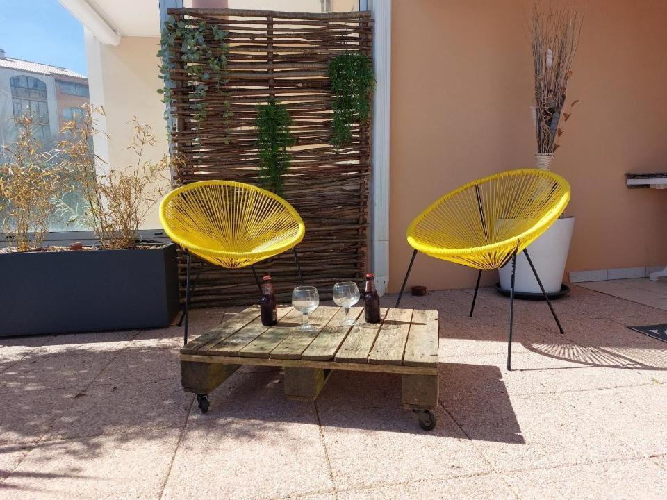 Cosy Appartement Les Pieds Dans Le Sable Le Barcarès Buitenkant foto