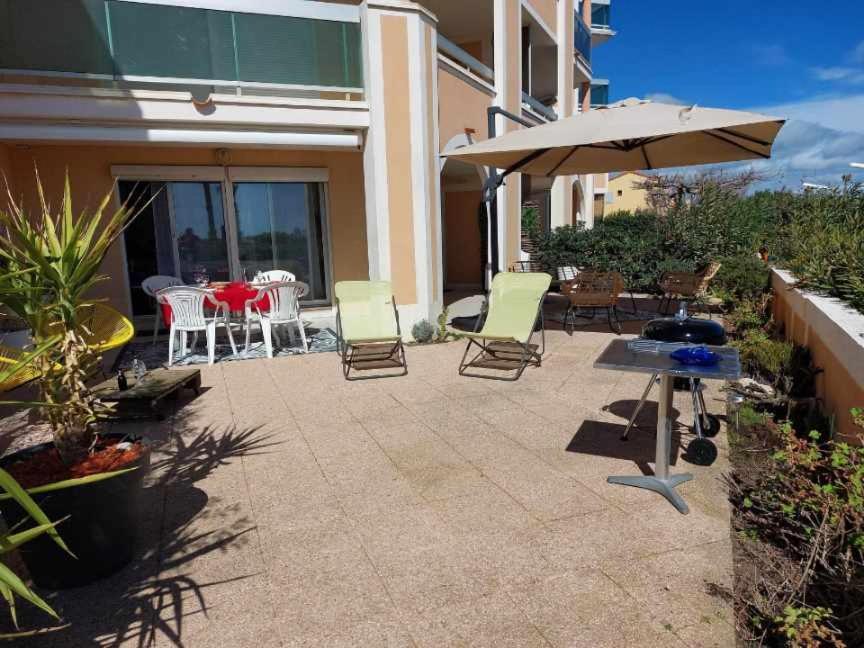 Cosy Appartement Les Pieds Dans Le Sable Le Barcarès Buitenkant foto